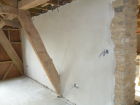 Internal stone wall after