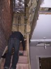 Initial staircase to loft conversion